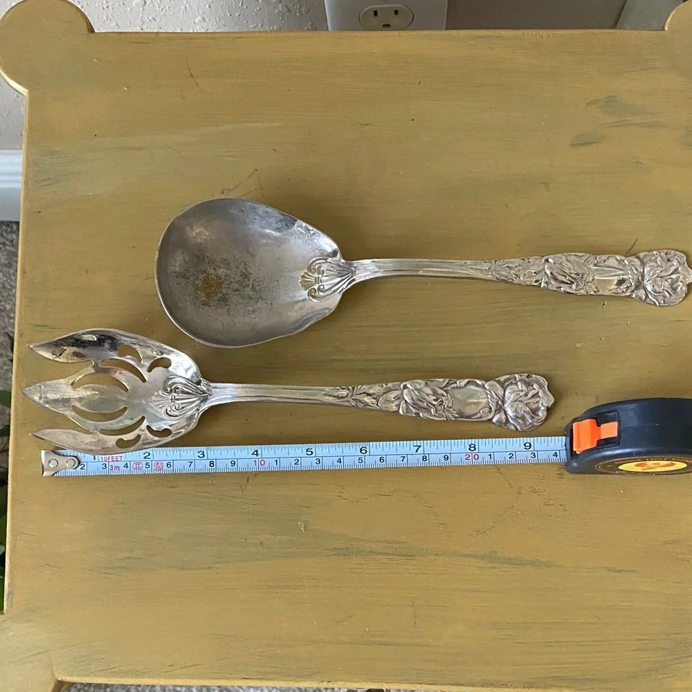 Vintage Silver Plate Serving Set